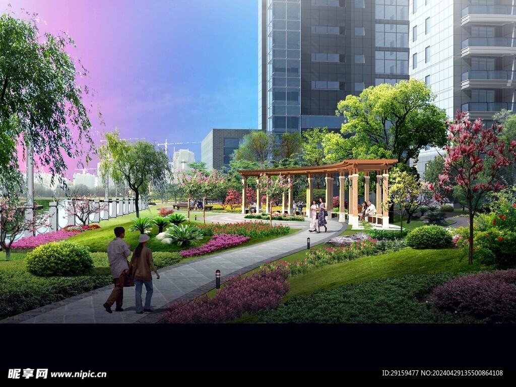          小区绿化  
