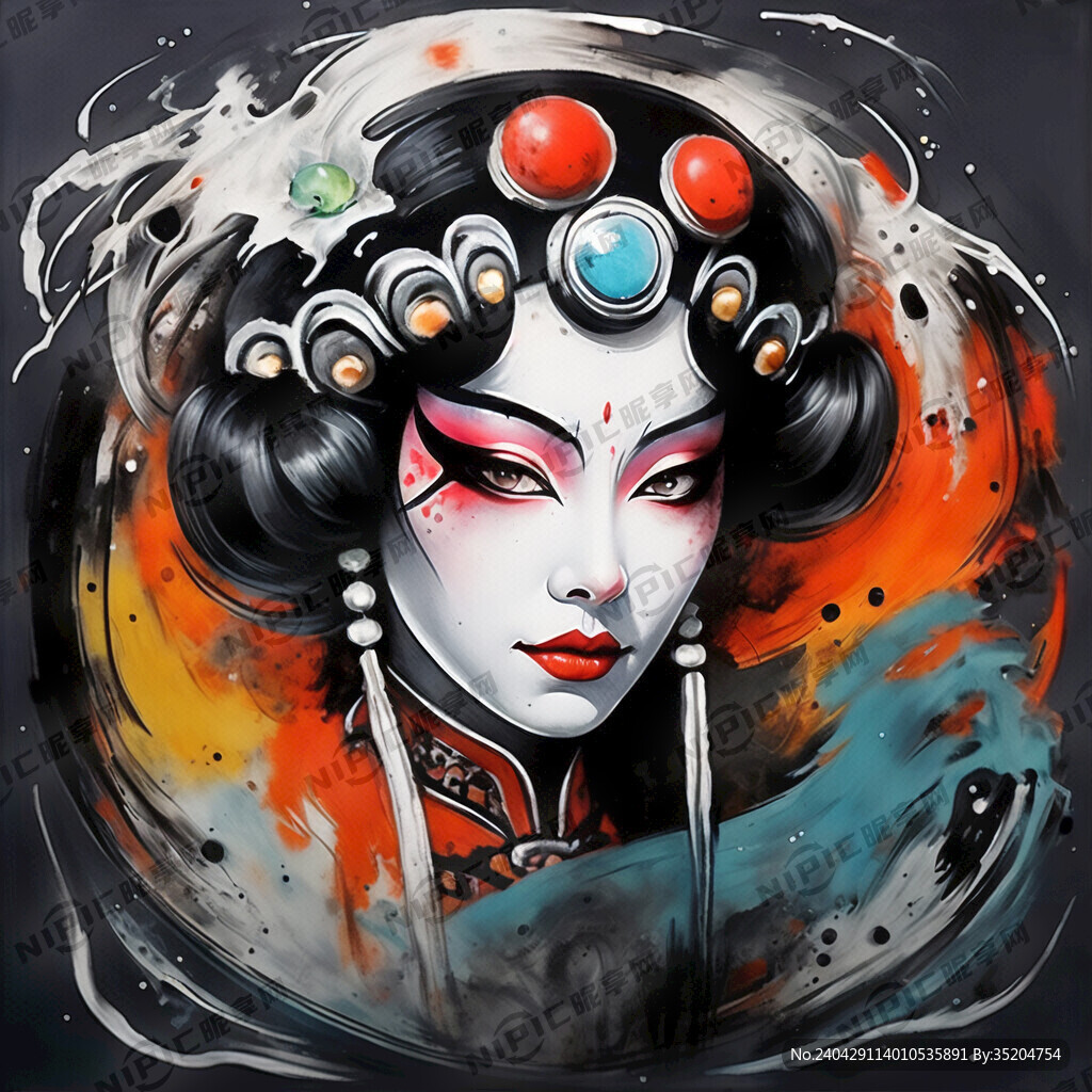 京剧脸谱