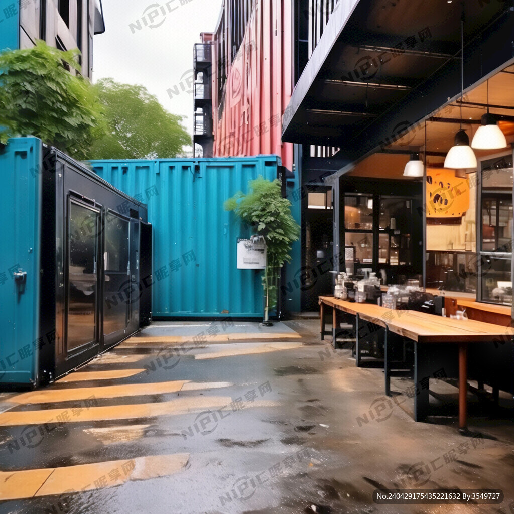 街区集装箱  奶茶