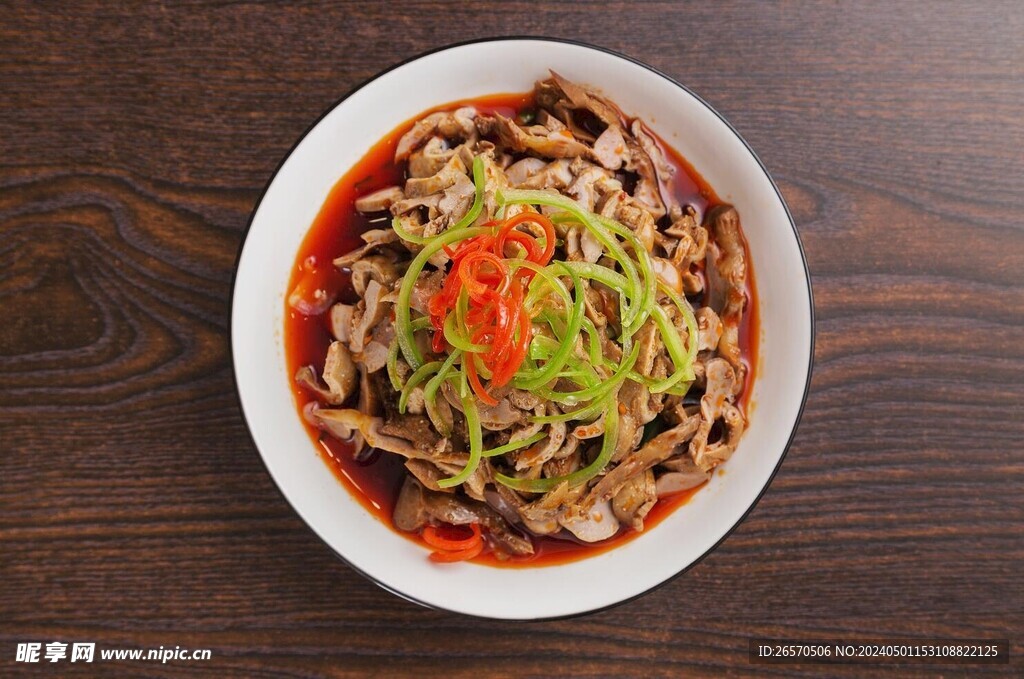 凉拌牛肉 
