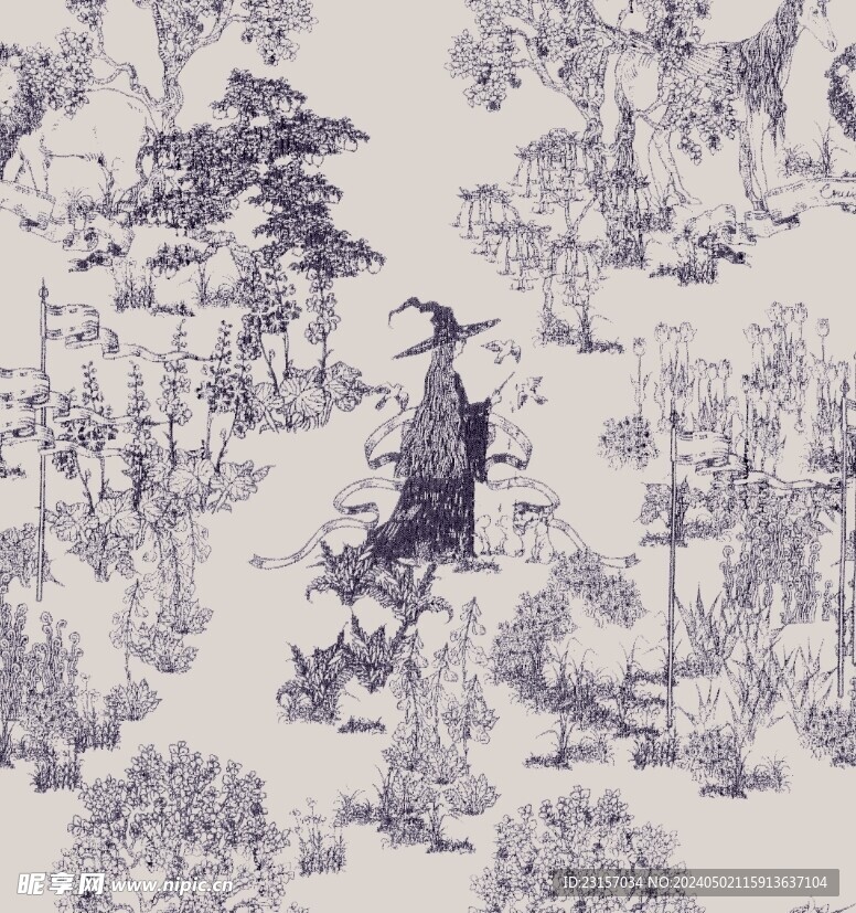 素描女巫