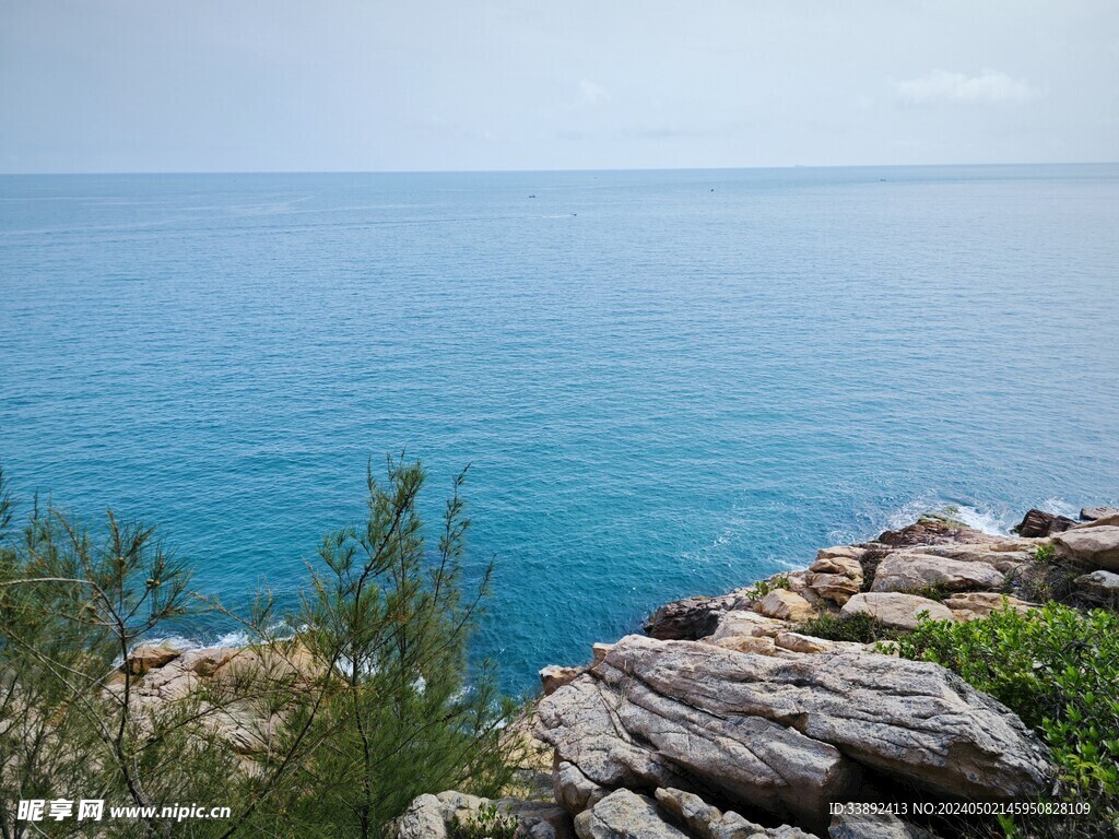 海龟湾大海边