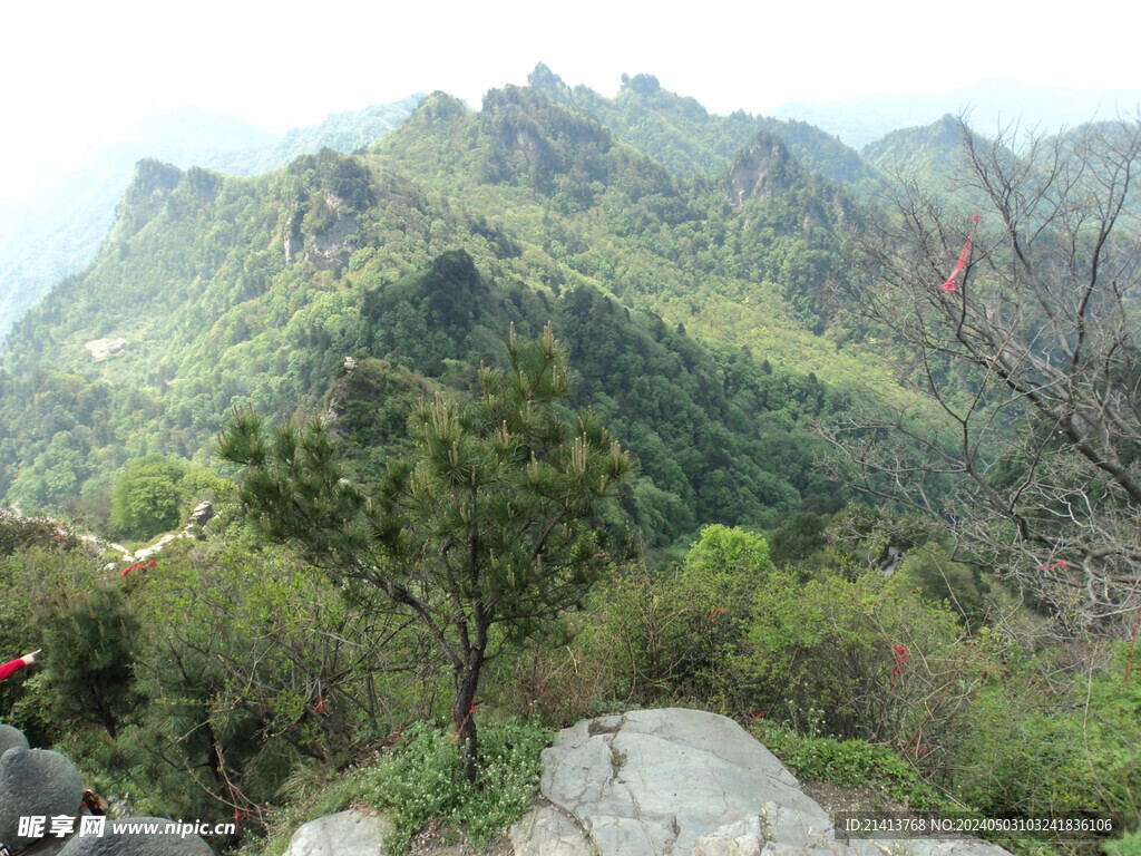 名山大山山脉 