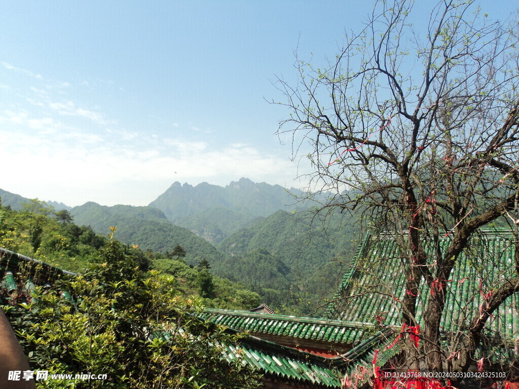 名山大山山脉 