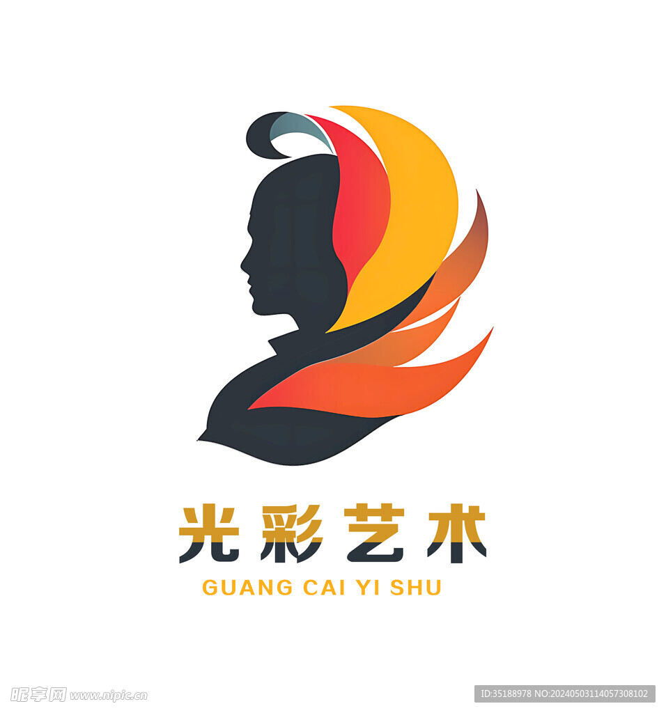 人物创意logo