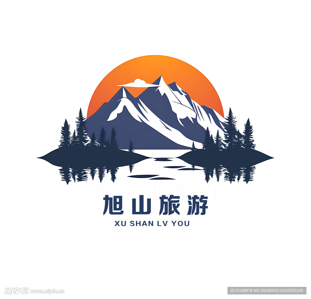 山元素图案