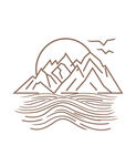 山元素图案