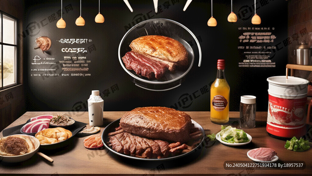 烤肉店推广广告 高质量