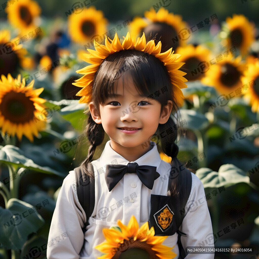 向日葵小学生