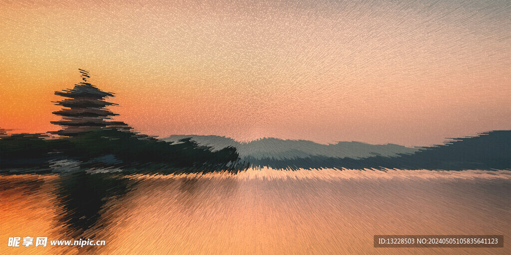 抽象的风景底纹背景