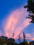 粉色天空