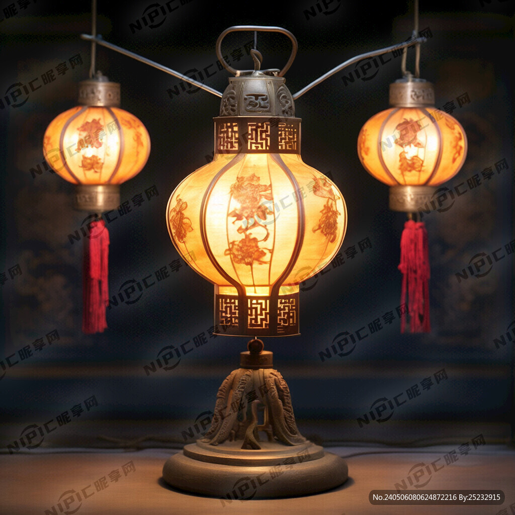 大唐风格宫灯 古韵