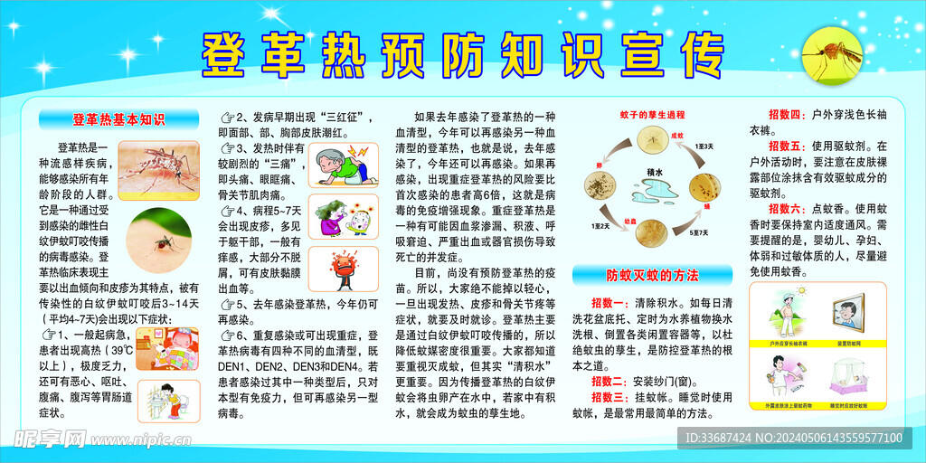 登革热预防知识宣传