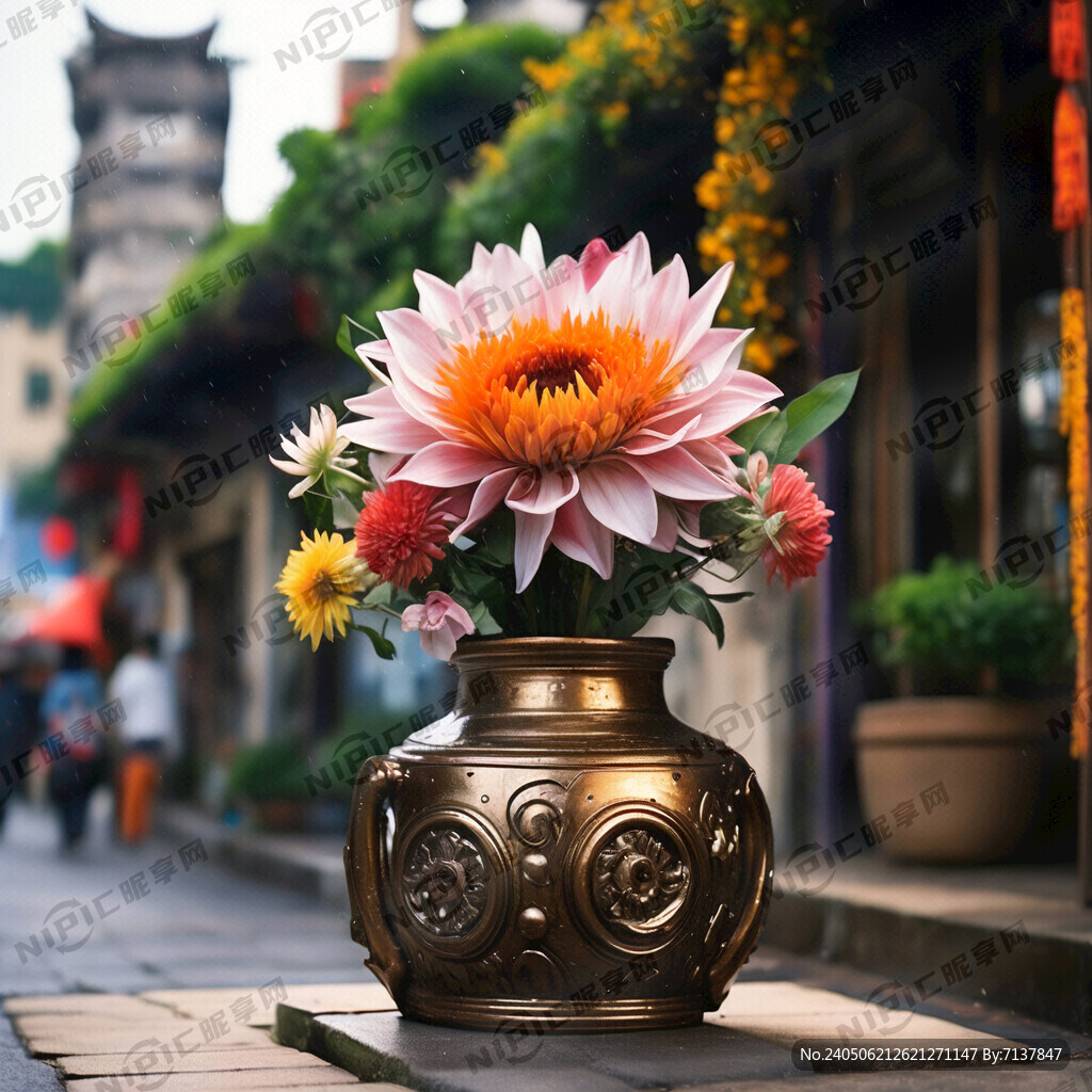 泉州 头戴花