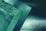 绿金色背景底纹线条图片
