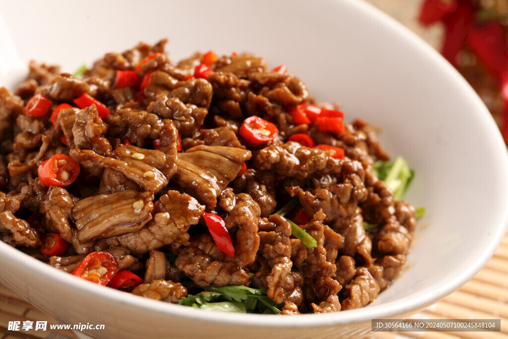 酱汁肉丝