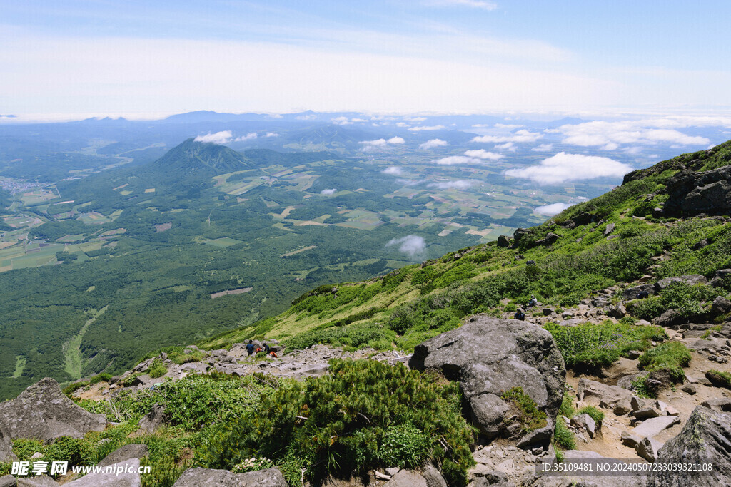 山顶风光