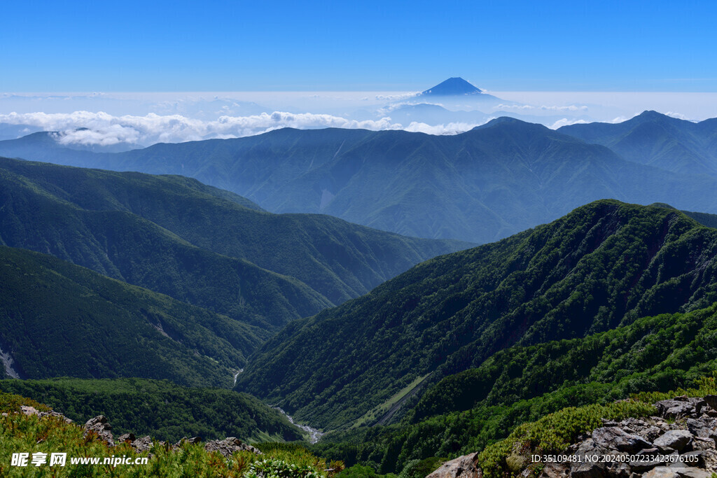 山顶风光