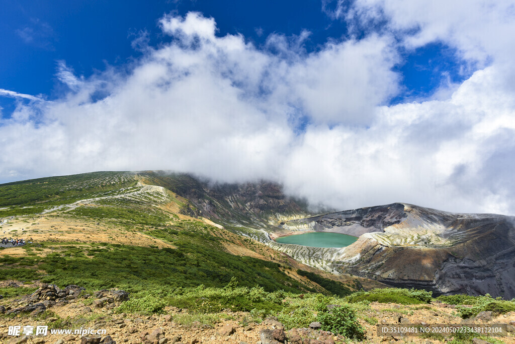 山顶风光