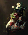 花卉静物油画         