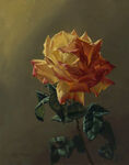 花卉静物油画         