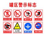 罐区警示标志