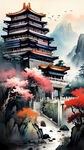 宫殿 江山 细节丰富