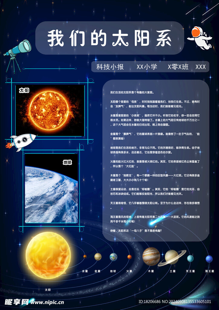 太阳系科技小报