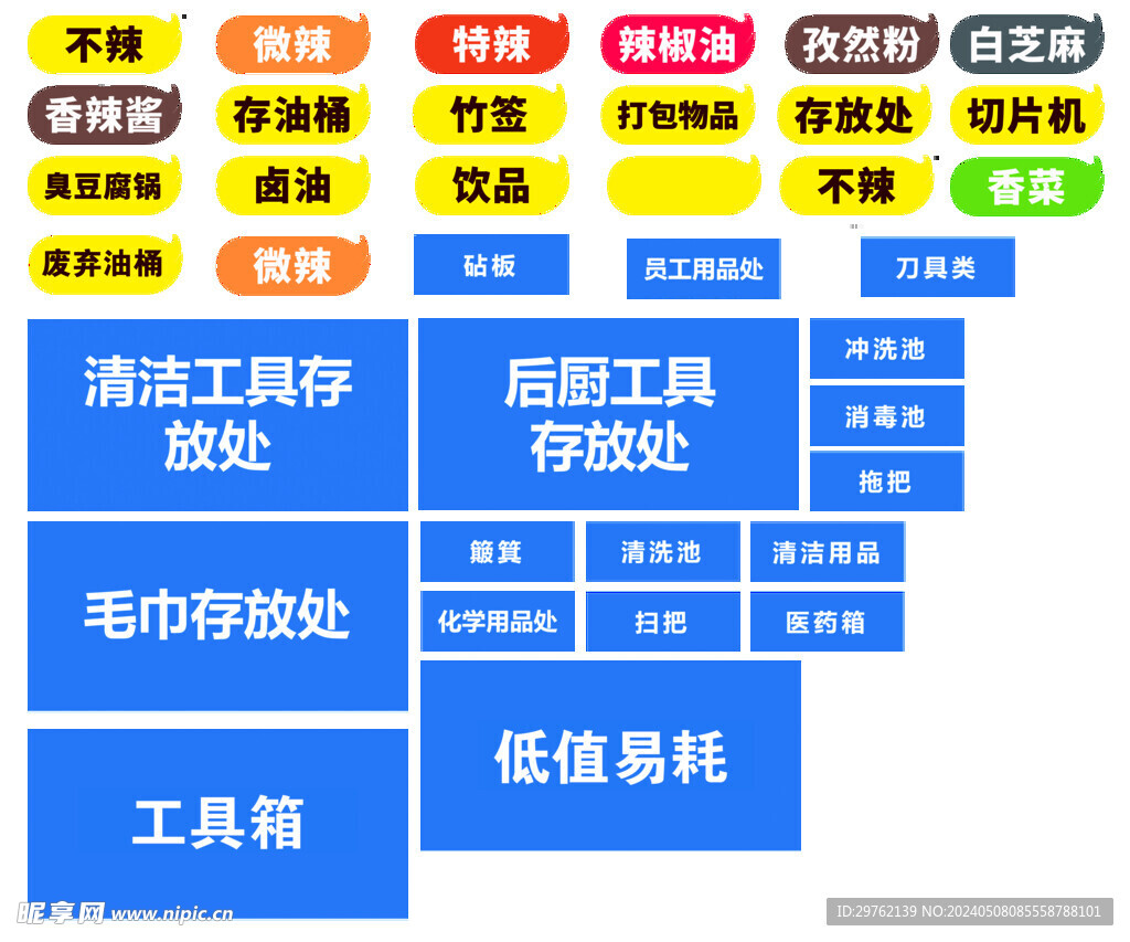 夸父炸串标签