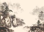 古风山水画
