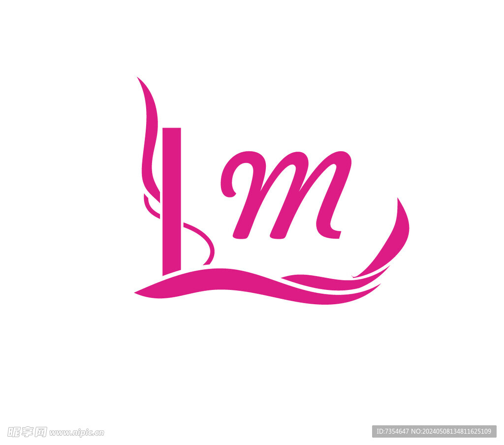 LM美容美甲logo
