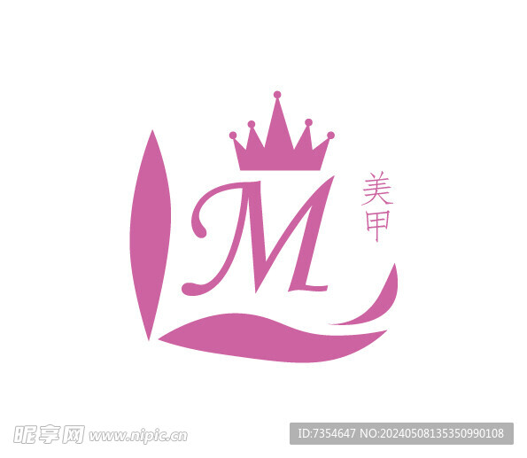 美容护肤美甲logo