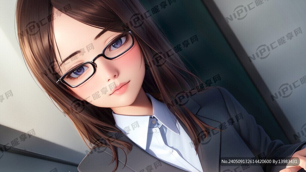 杏子 上班族 皮克斯动画风格