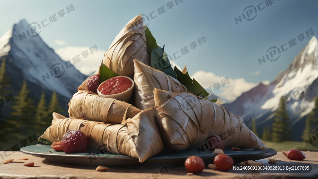 在自然山峰的环境下 层层叠叠