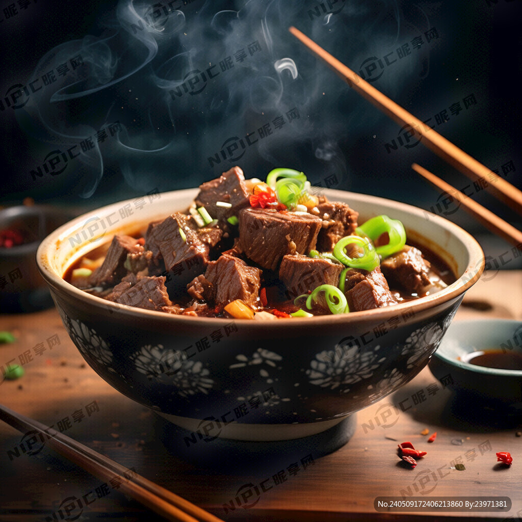 碗装的红烧牛肉