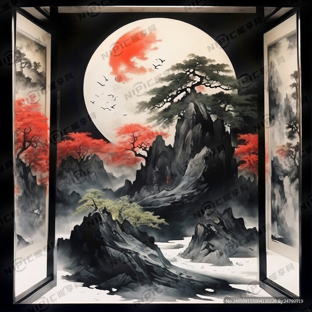 里面漆黑一片 没有天地