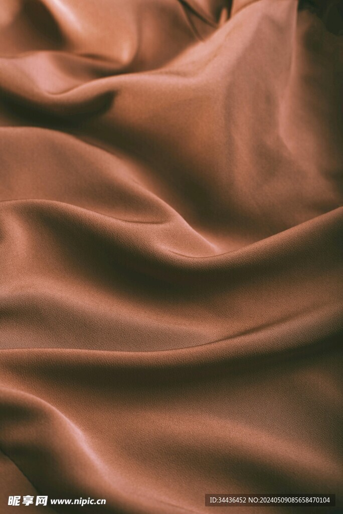 棕色丝绸图片