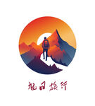 旅行图案logo