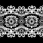 蕾丝花纹