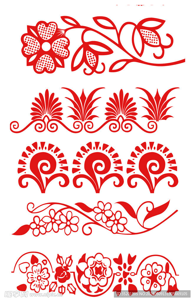 古典花纹