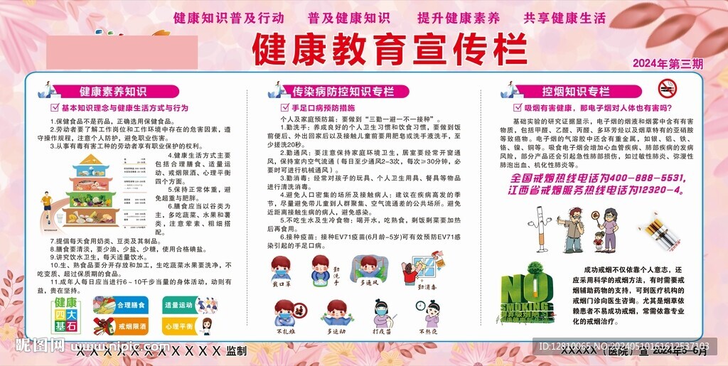 企业健康教育宣传栏