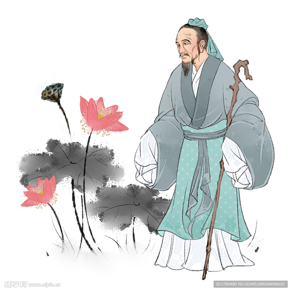 荷花素材