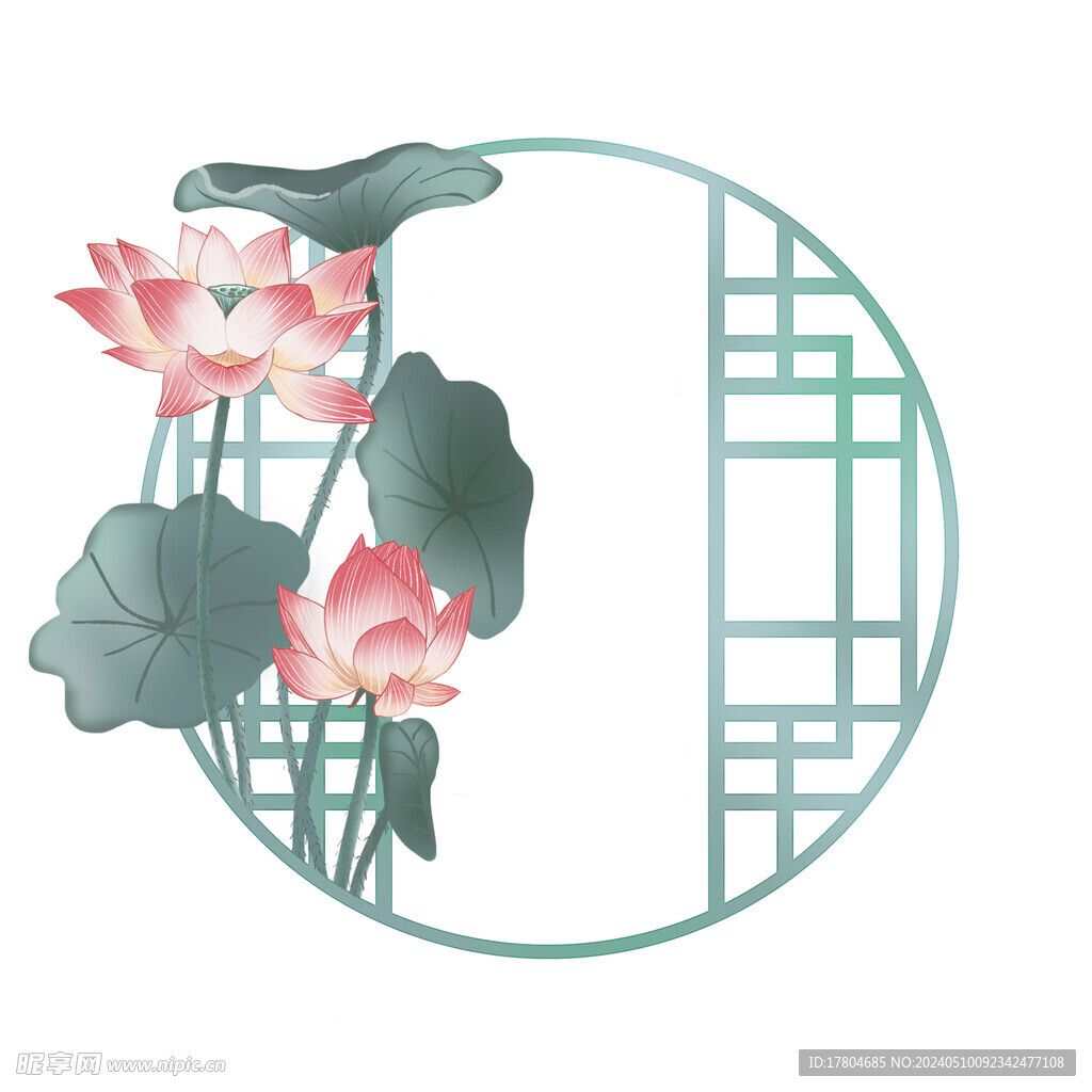 荷花素材