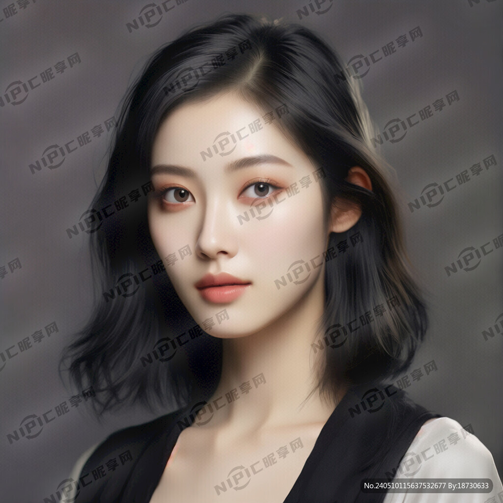五官端正 漂亮的女士 照片