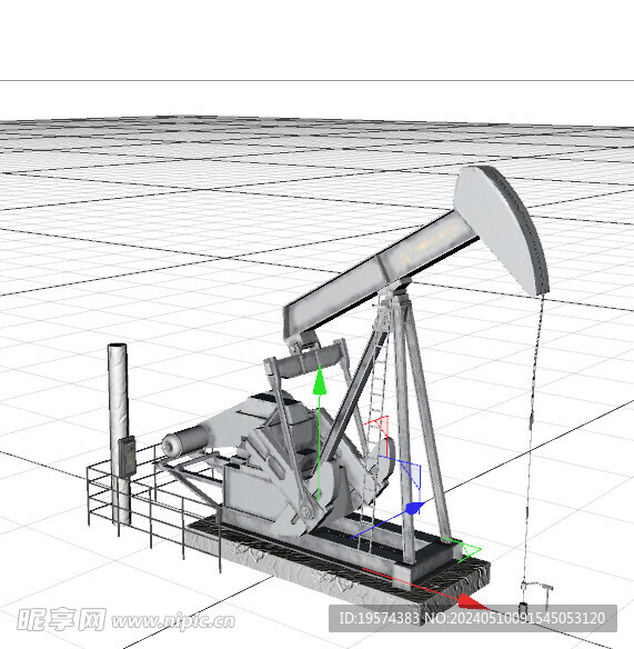 C4D模型 工厂设备