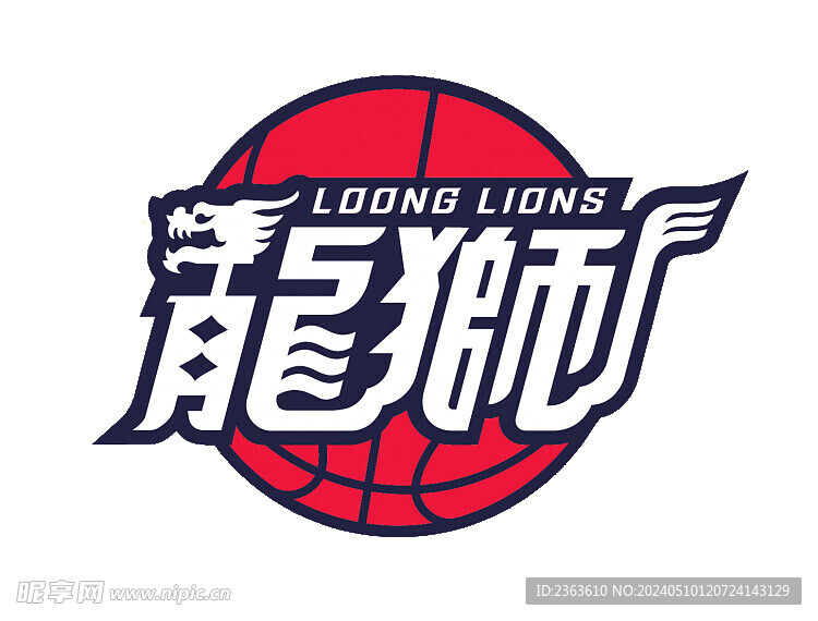 广州龙狮CBA标志