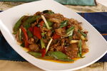 尖椒炒肉