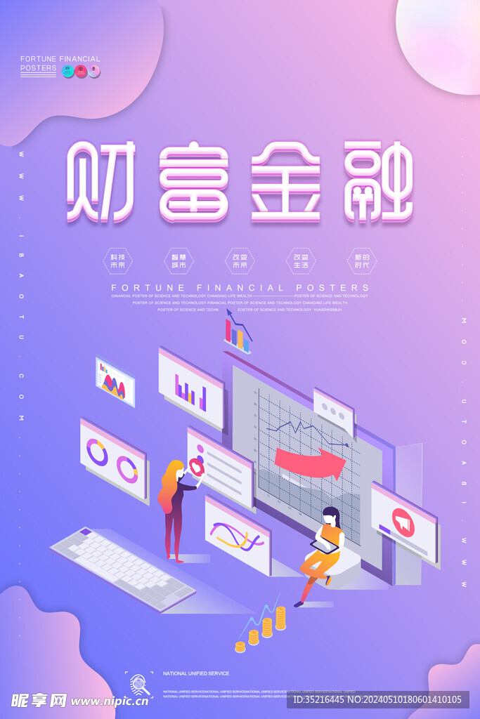 金融理财海报