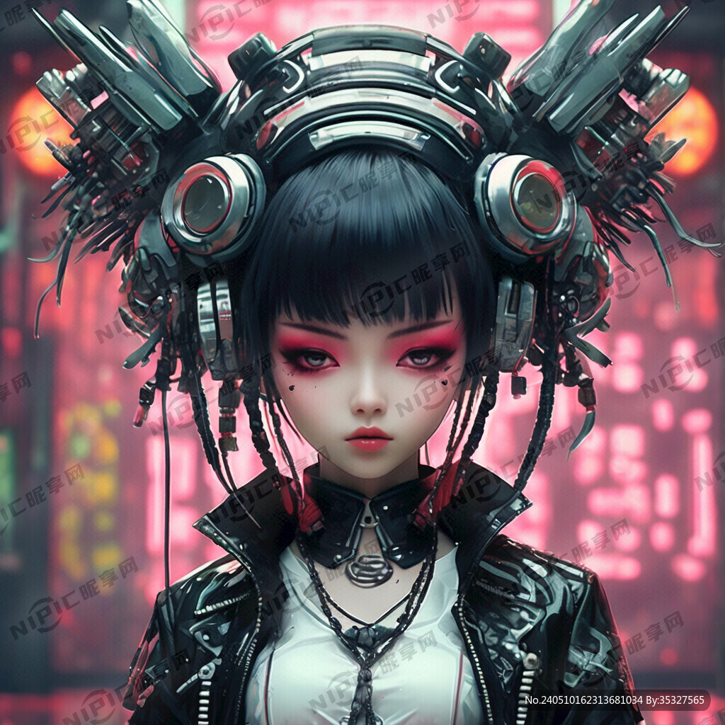 朋克赛博风格