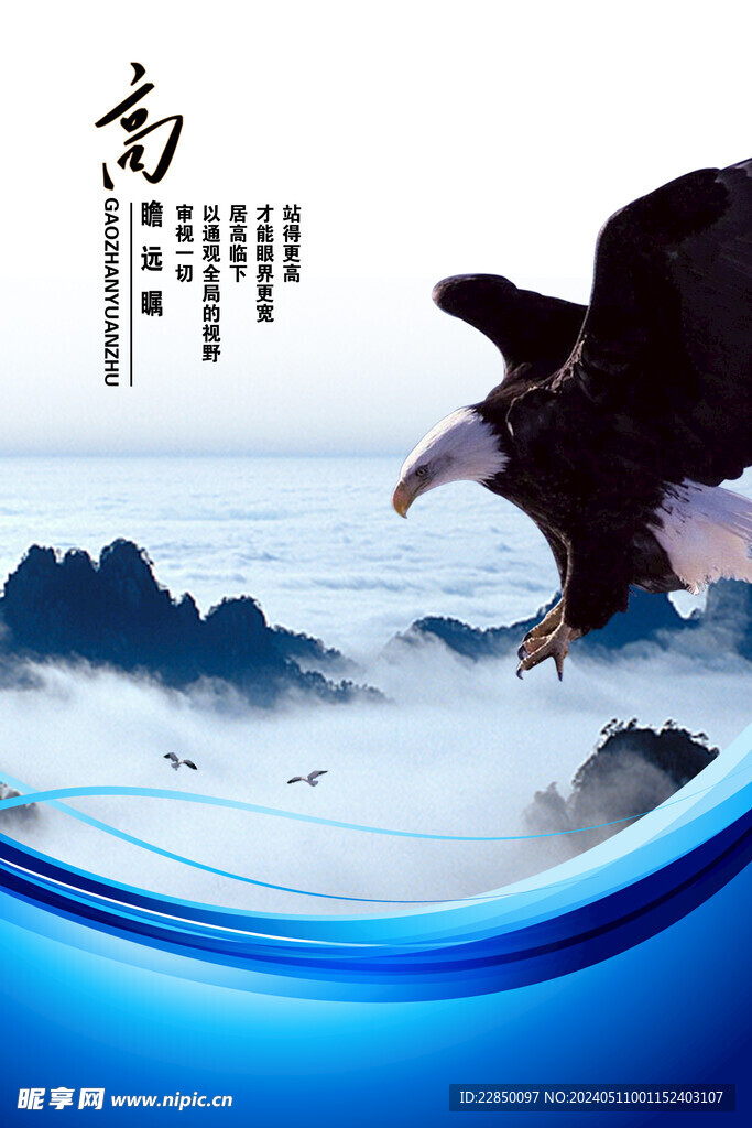 企业高瞻远瞩海报